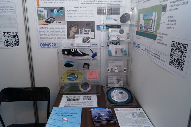 Lab4MEMS II COMS conference 2015 ITE booth Lab4MEMS II COMS conference 2015 ITE booth