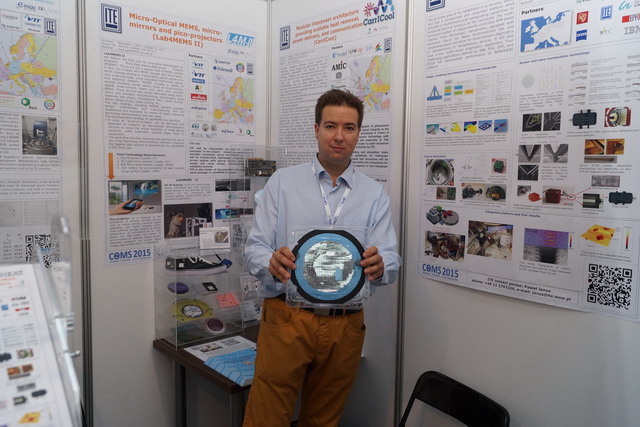 Lab4MEMS II COMS conference 2015 ITE booth Lab4MEMS II COMS conference 2015 ITE booth